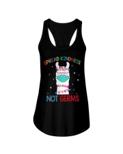 Spread kindness not germs Ladies Flowy Tank tile