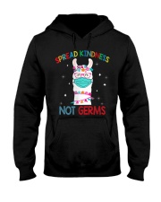 Spread kindness not germs Hooded Sweatshirt tile