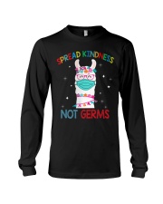 Spread kindness not germs Long Sleeve Tee tile