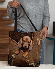 Cute dachshund All-over Tote aos-all-over-tote-lifestyle-front-10