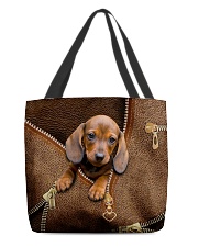 Cute dachshund All-over Tote front