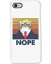 Nope Grumpy Phone Case tile