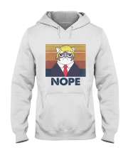 Nope Grumpy Hooded Sweatshirt tile