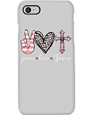 Peace love God Phone Case tile