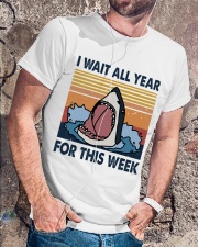 I wait all year for this week Classic T-Shirt lifestyle-mens-crewneck-front-4