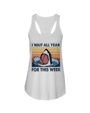 I wait all year for this week Ladies Flowy Tank tile