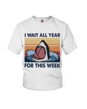 I wait all year for this week Youth T-Shirt tile