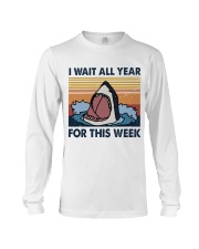 I wait all year for this week Long Sleeve Tee tile