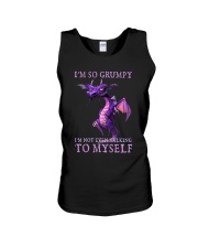 I'm so grumpy Unisex Tank tile