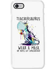 Teachersaurus Phone Case tile