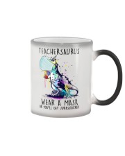 Teachersaurus Color Changing Mug tile