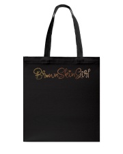 Brown skin girl Tote Bag tile