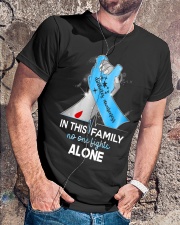 No one fights alone Classic T-Shirt lifestyle-mens-crewneck-front-4