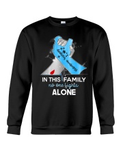 No one fights alone Crewneck Sweatshirt tile