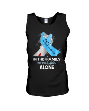 No one fights alone Unisex Tank tile