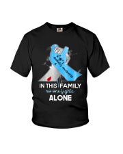 No one fights alone Youth T-Shirt tile