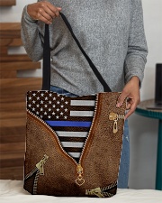 Back the blue All-over Tote aos-all-over-tote-lifestyle-front-10
