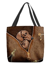 Vintage dachshund All-over Tote front