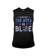 I support the boys in blue Sleeveless Tee tile