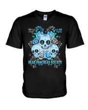 Dead Pancreas Society V-Neck T-Shirt tile