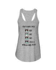 Nurse life Ladies Flowy Tank tile