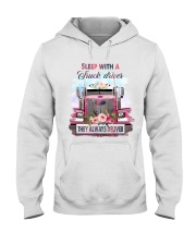 Sleep with a truck driver Hooded Sweatshirt tile