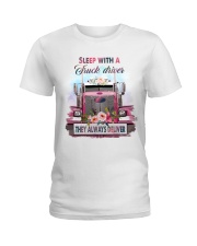 Sleep with a truck driver Ladies T-Shirt tile