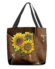 Sunflower pouch All-Over Tote tile