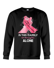 No one fights alone Crewneck Sweatshirt tile