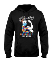 Spread kindness not germs Hooded Sweatshirt tile
