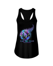 Accept Adapt Advocate Ladies Flowy Tank tile
