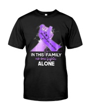 No one fights alone Classic T-Shirt front