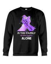 No one fights alone Crewneck Sweatshirt tile