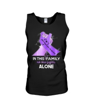 No one fights alone Unisex Tank tile