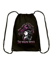 Breast cancer messed Drawstring Bag tile