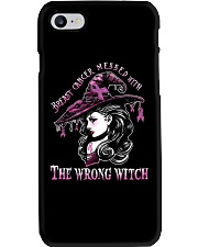 Breast cancer messed Phone Case tile