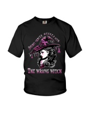 Breast cancer messed Youth T-Shirt tile