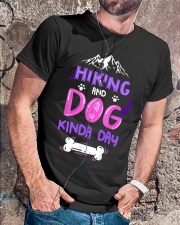 Hiking and dog kinda day Classic T-Shirt lifestyle-mens-crewneck-front-4