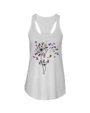 Happy hallowiener Ladies Flowy Tank tile