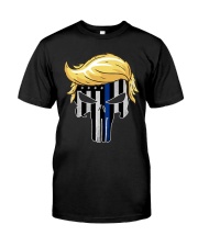 Hair skull Classic T-Shirt front