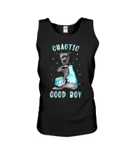 Chaotic Good Boy Unisex Tank tile