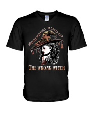 Multiple sclerosis messed V-Neck T-Shirt tile