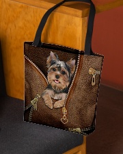 Cute Yorkshire Terrier All-over Tote aos-all-over-tote-lifestyle-front-02