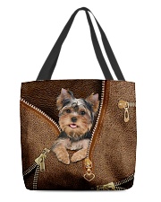 Cute Yorkshire Terrier All-over Tote front