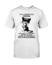 Wear your mask properly Classic T-Shirt front