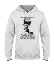 Wear your mask properly Hooded Sweatshirt tile
