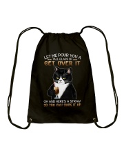 Get over it Drawstring Bag tile
