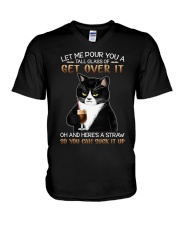 Get over it V-Neck T-Shirt tile