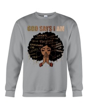 God say I am Crewneck Sweatshirt tile