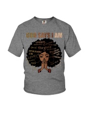 God say I am Youth T-Shirt tile